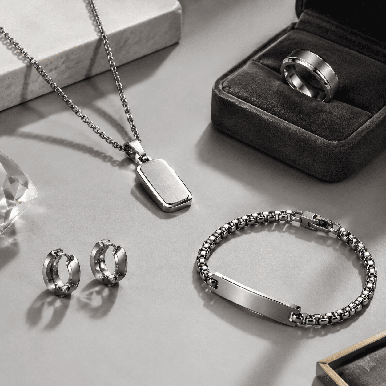 Stainless steel jewelry gift ideas: Retail design trends guide - Blog Header Image