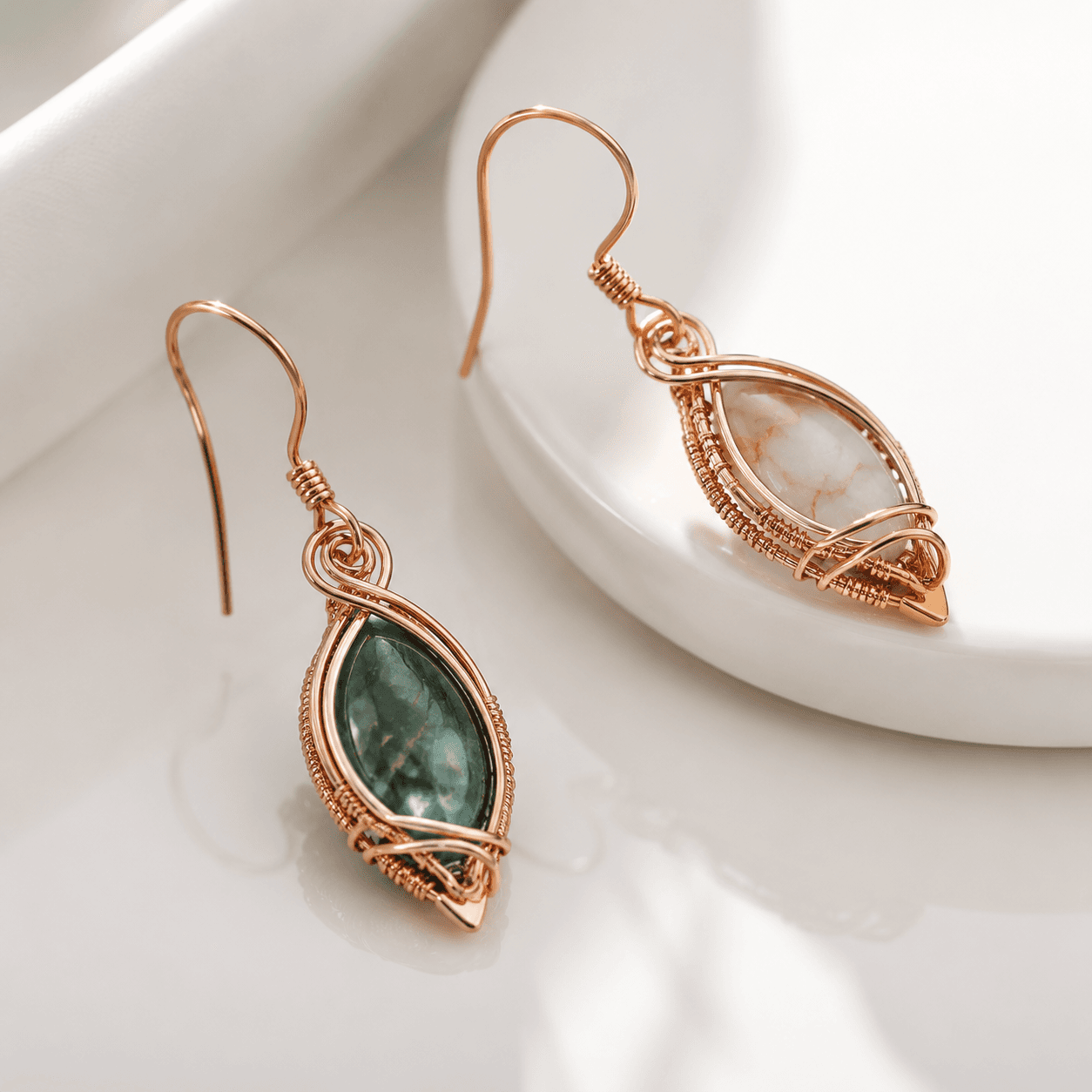 Wire Work Earrings: Precision in Stainless Steel for OEM manufacturing - Blog Header Image
