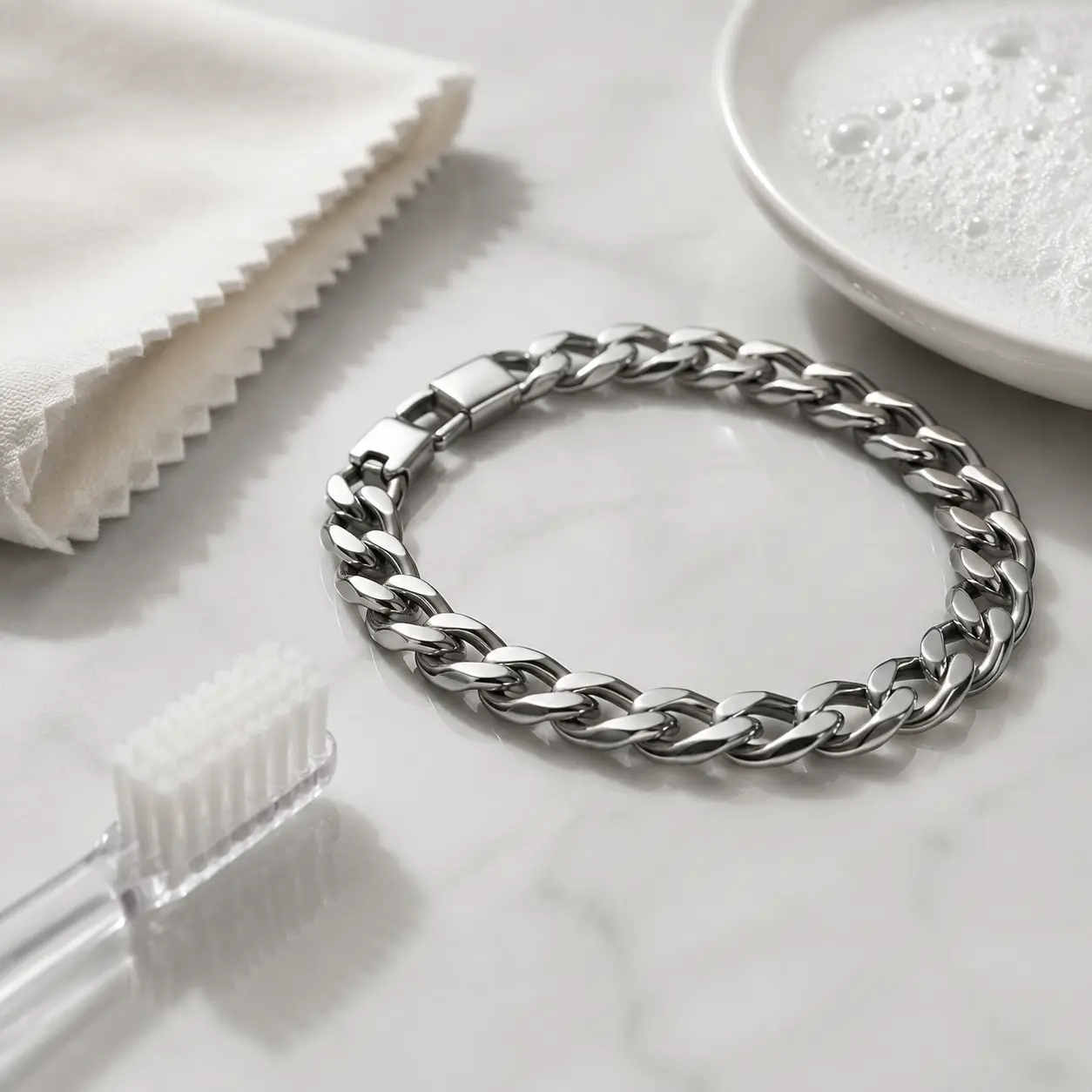 How to Clean Stainless Steel Jewelry: Factory Care Guide for Buyers - Blog Header Image